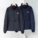 Tommy T Shirts Tommy Logo Embroidered Jacket Coat