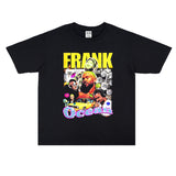 Rock Star T Shirt Frank Ocean Printed T-shirt Short Sleeve round Neck