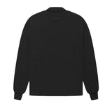 Fog Essentials Long Sleeve T-Shirt Silicone Logo Loose Crew Neck Long Sleeve T-Shirt