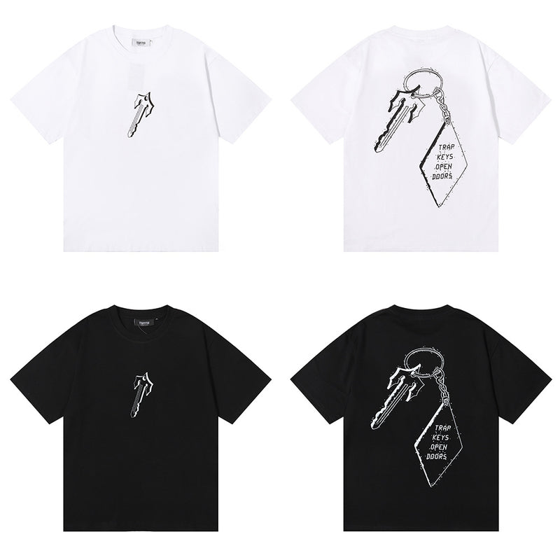 Trapstar T Shirts Trapstar Printed Hip Hop Loose Casual Short Sleeve T-Shirt
