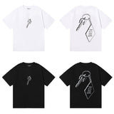 Trapstar T Shirts Trapstar Printed Hip Hop Loose Casual Short Sleeve T-Shirt