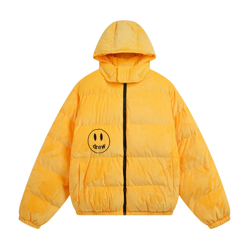 Drew House Jacket Unisex Removable Hooded Cotton Jacket