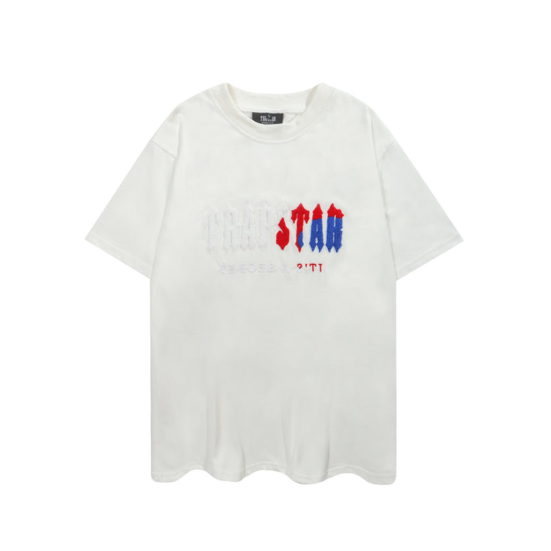 Trapstar T Shirts Trapstar Embroidery Loose Casual Short Sleeve T-Shirt