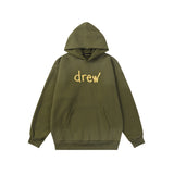 Drew House Hoodie Unisex Loose Casual Fleece Hoodie