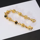 Chrome Heart Bracelet Cross Dice