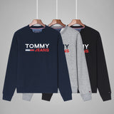 Tommy T Hoodie Men's Long-Sleeved Sweater Boys Casual