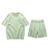 Nasa Tracksuit Men's Summer Loose Leisure All-Matching Fashion Suit Couple Wear