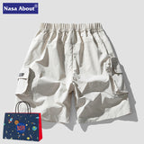 Nasa Shorts Shorts for Men Summer Sports Bermuda Shorts