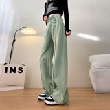 Unisex Jeans Autumn/Winter Design Straight Pants