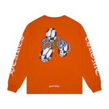 Chh Chrome Heart Long Sleeve Shirt Unisex Fashion Loose Long Sleeve Shirt