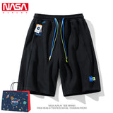 Nasa Sweatpants Casual Shorts Men's Trendy Loose Summer