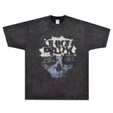 Rock Star T Shirt T-shirt Lincoln Park Band Rock Loose Vintage Short Sleeve