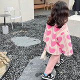 Girl Jacket Girls' Coat Lambswool