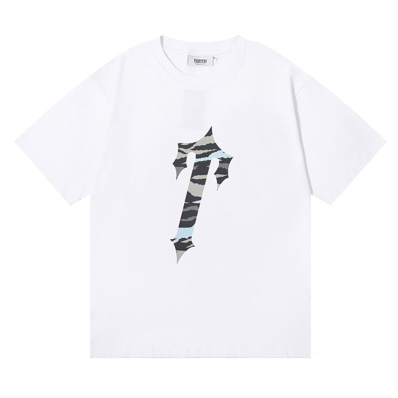 Trapstar T Shirts Trapstar Military Camouflage Print Casual Short Sleeve T-Shirt