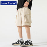 Nasa Shorts Men's Summer Sports and Leisure