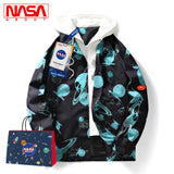 Nasa Jacket Men's Trendy Loose Jacket Spring, Autumn and Winter Couple Coat