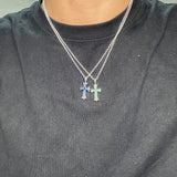 Chrome Heart Necklace Cross Necklace