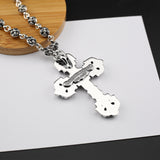 Chrome Heart Necklace Cross Necklace