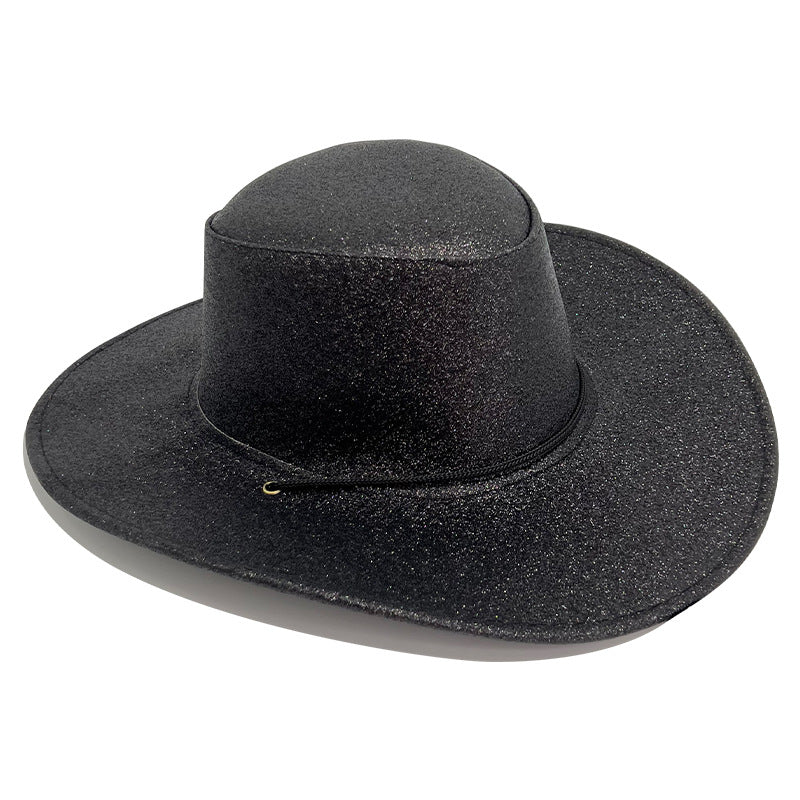 Walter White Fedora Cowboy Hat Male British Gentleman Western Cowboy Fedora Hat