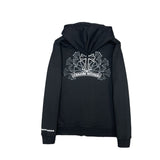 CHH Chrome Heart Hoodie Overlap Phantom Cross Zip Sweater Couple