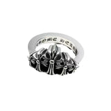 Chrome Heart Ring Crown Ring