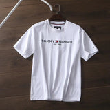 Tommy T Shirts Tommy Letter Short Sleeve T-shirt Comfortable and Breathable