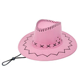 Walter White Fedora Western Cowboy Hat Men's Outdoor Sun Protection Sun Shade Retro Fedora Hat