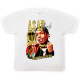 Hip Hop Rapper T Shirt Loose Short Sleeve T-shirt for Men