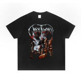 Rock Star T Shirt Obituary Band T-shirt Short Sleeve Loose Fashion Brand
