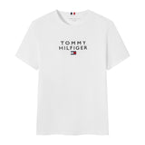 Tommy T Shirts Summer round Neck Cotton Loose Casual Daily