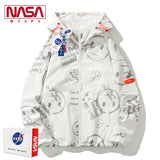 Nasa Sun Protection Shirt Summer Men and Women Sun Protection Clothing Fashion Brand