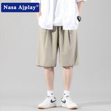 Nasa Shorts Men's Summer Fashion Brand Student Loose