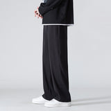 Nasa Sweatpants Men's Summer Loose Straight Men's Sports Wide Legs Casual Pants