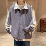 Nasa Jacket Jacket Men's Spring and Autumn Fashion Brand Loose Pu Handsome Boys