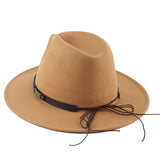 Walter White Fedora Men's and Women's British Fashion Top Hat Warm Felt Hat Gentleman