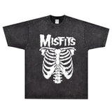 Rock Star T Shirt the Misfits Friday the 13Th T-shirt Rock Band American Vintage Short Sleeve