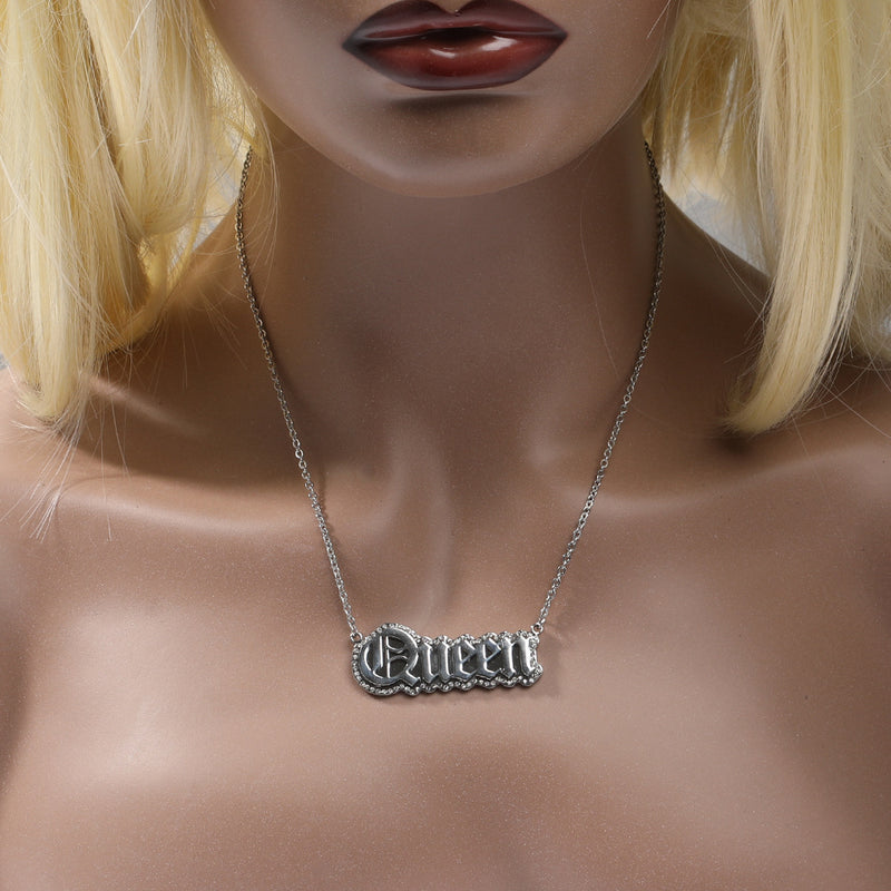Jewelry Hip Hop Alphabet Necklace Custom Alphabet Word Up Alphabet Pieces