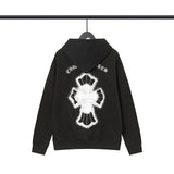 CHH Chrome Heart Hoodie Chrome Heart Sanskrit embroidered hooded sweater