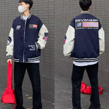 Unisex Baseball Jersey Vintage Baseball Jacket Men's Casual Loose Jacket