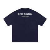 Cole Buxton T Shirts Short Sleeve Vintage Loose