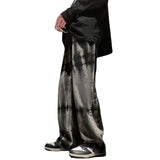 Unisex Jeans Oversize Loose Straight Wash