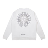 Chh Chrome Heart Long Sleeve Shirt Unisex Fashion Loose Long Sleeve Shirt