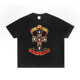 Rock Star T Shirt Men's and Women's Loose Cotton T-shirt