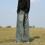 Unisex Jeans Retro Jeans Wide Leg Pants