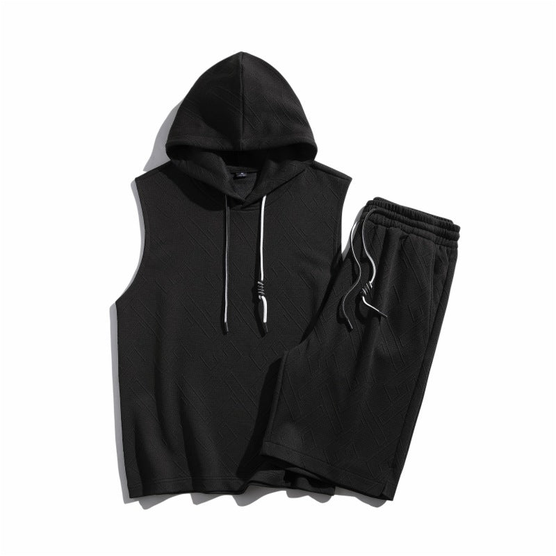 Nasa Tracksuit Men's Summer Trendy Youth Fitness Casual Sports Clothes