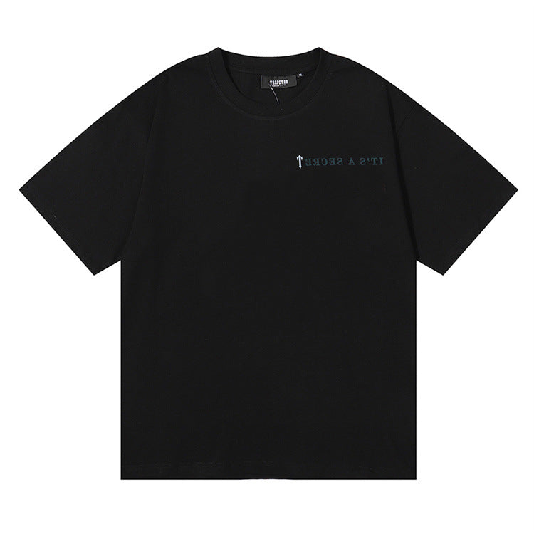 Trapstar T Shirts Trapstar Letter Print Loose Casual Short Sleeve T-Shirt