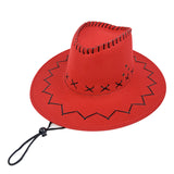 Walter White Fedora Western Cowboy Hat Men's Outdoor Sun Protection Sun Shade Retro Fedora Hat
