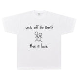 Rock Star T Shirt Walk off the Earth This Is Love T-shirt Rock Band Loose Short Sleeve