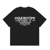 Cole Buxton T Shirts Hound Letter Print