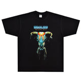 Rock Star T Shirt Eagles The Complete Greatest Hits T-shirt Rock American Loose Style Retro Short Sleeve